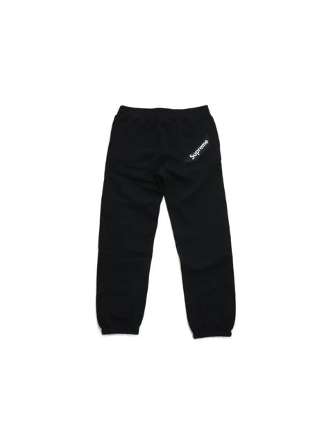 Supreme Supreme Corner Label Sweatpant Black