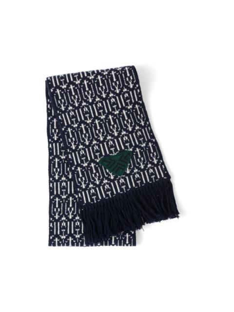 Prada Wool and cashmere jacquard scarf