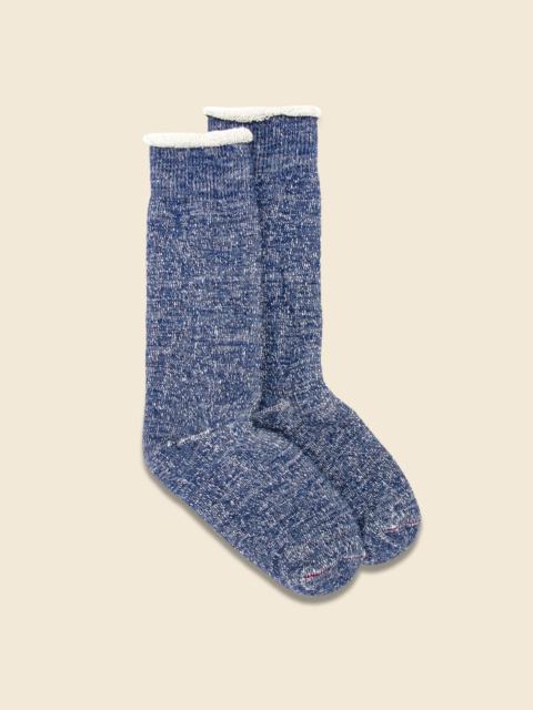 ROTOTO® Merino Wool Double Face Crew Sock - Deep Ocean