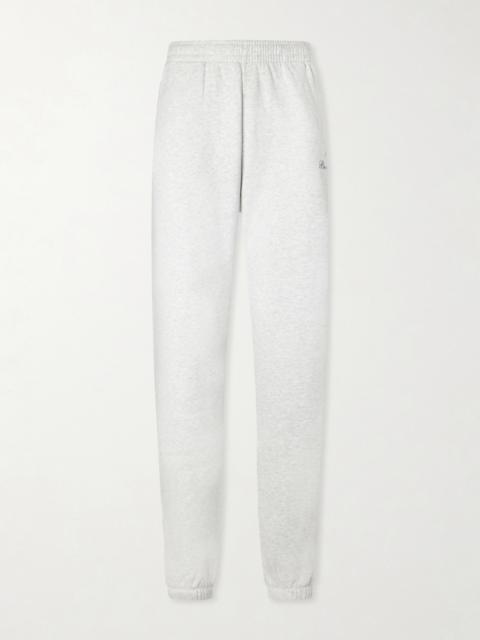 Sporty & Rich Beverly Script Cotton-jersey Track Pants