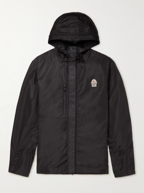 Moncler Gentle Monster Logo-Appliquéd Shell Hooded Down Jacket