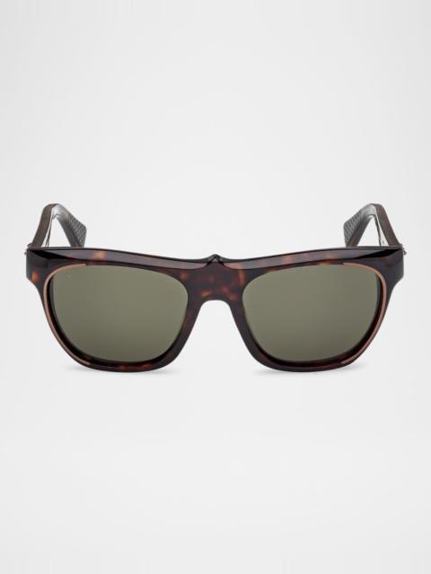 Christian Louboutin Men's LB0006M Acetate Square Sunglasses