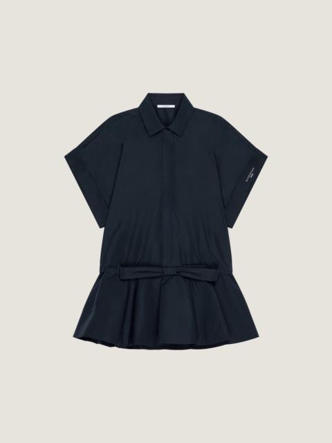 Givenchy MINI SHIRT DRESS IN POPLIN WITH BOW