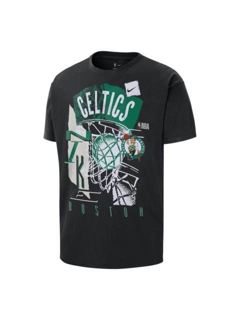 Nike Nike NBA Boston Celtics Courtside T-Shirt 'Black' HV5638-010