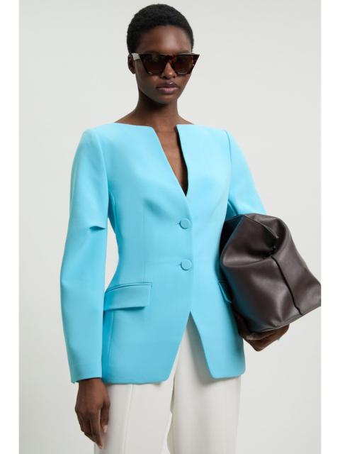 KAREN MILLEN Compact Stretch Tailored Single Breast Blazer