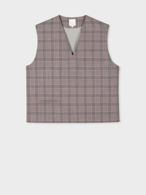 Paul Smith Check Wool Vest