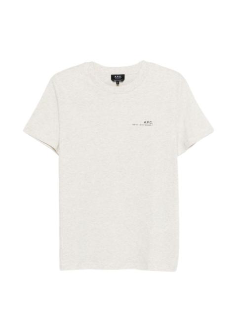 A.P.C. logo-detail T-shirt