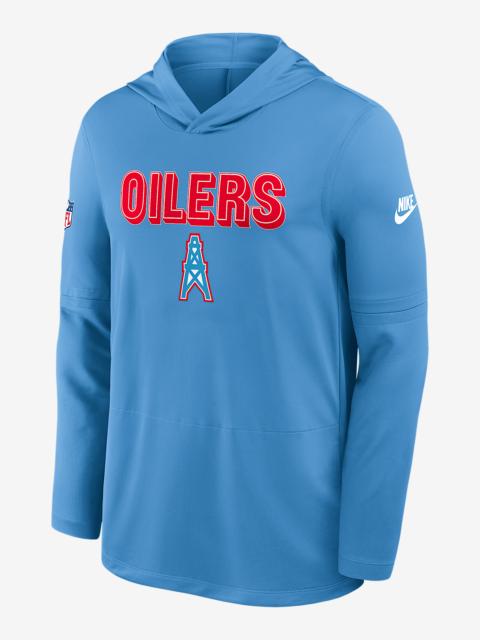 Tennessee Titans Pass Accuracy Men's Nike Dri-FIT NFL Long-Sleeve Hooded Top