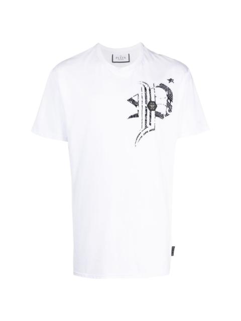 PHILIPP PLEIN SS Gothic Plein round-neck T-shirt