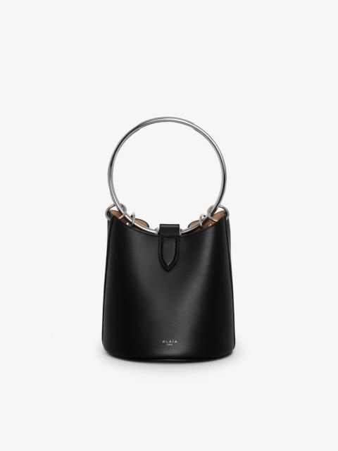 Alaïa RING MEDIUM BUCKET BAG IN CALFSKIN