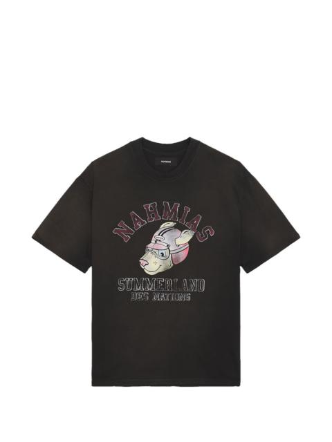 NAHMIAS Des Nations boxy T-shirt