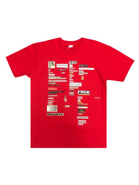 Supreme Cutouts Tee 'Red'