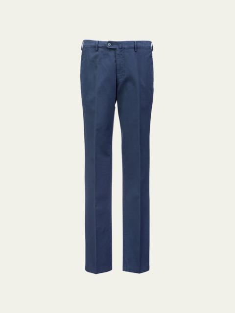 Loro Piana Men's Slim Sport Cotton Dyed Trousers