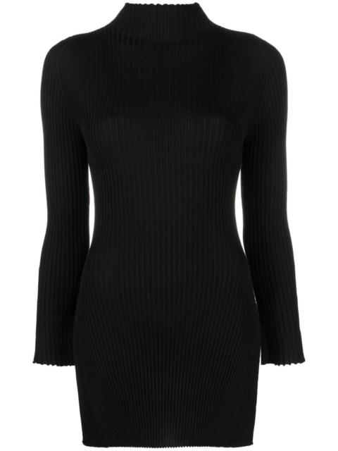 Wolford ribbed-knit merino top