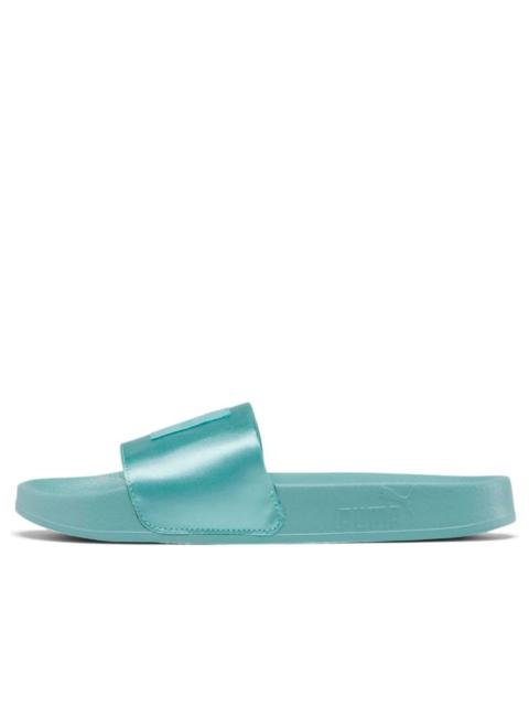 PUMA (WMNS) PUMA Leadcat Satin Green Slippers 365338-03