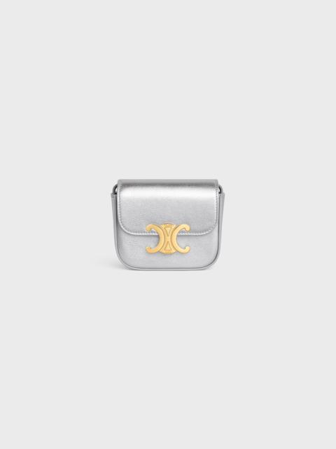 CELINE MINI CLAUDE in LAMINATED CALFSKIN