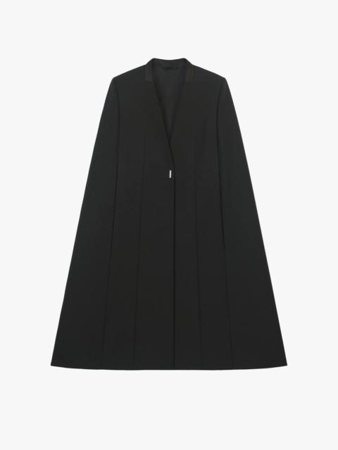 Givenchy CAPE IN WOOL AND MOHAIR