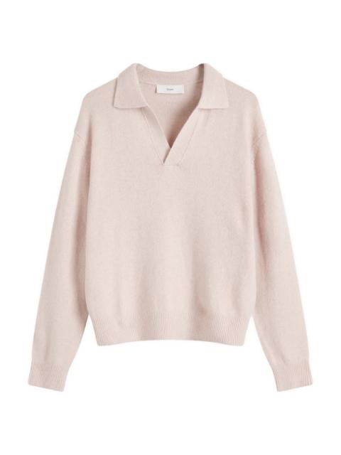 Dunst DUNST Unisex Collared Baby Alpaca Sweater