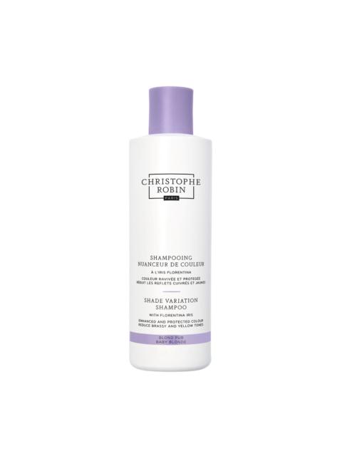 Christophe Robin Shade Variation Shampoo With Florentina Iris Baby Blonde