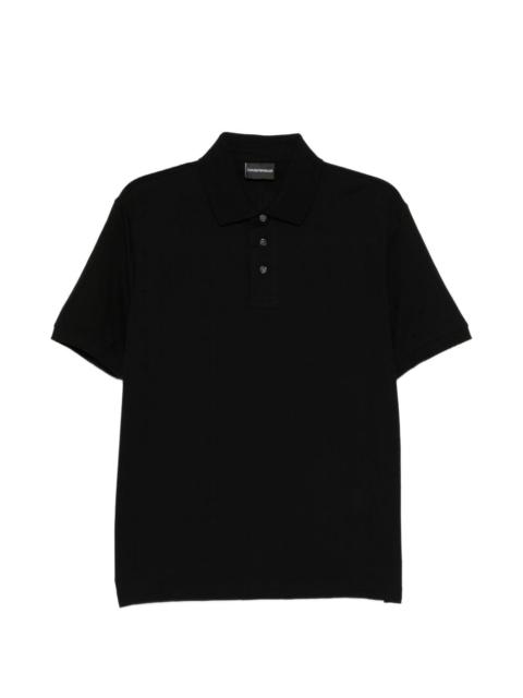 EMPORIO ARMANI cotton jersey polo shirt
