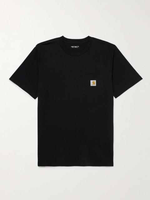 Carhartt Logo-Appliquéd Cotton-Jersey T-Shirt