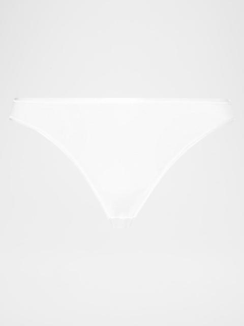 HANRO Seamless High-Cut Cotton Briefs