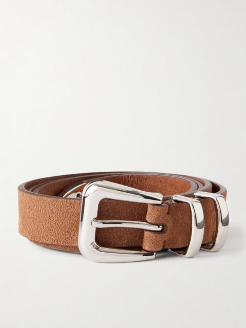 Brunello Cucinelli 3cm Suede Belt