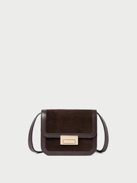 LOEFFLER RANDALL Desi Brown Suede Crossbody