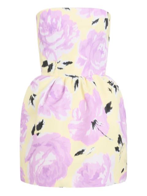 PATOU floral mini dress