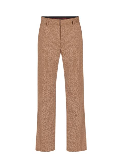 Marine Serre Regenerated Moon Diamant Tailoring Jacquard Pants