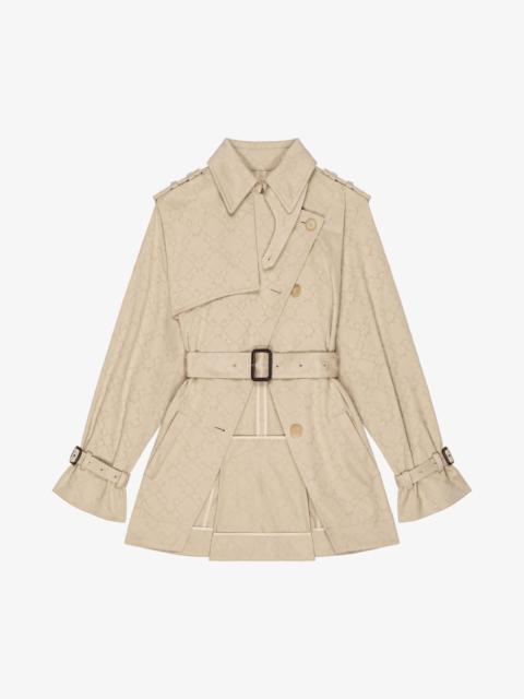 Givenchy TRENCH-COAT IN MONOGRAM 72 COTTON