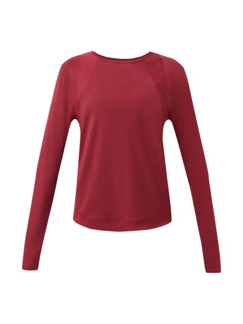 Sweaty Betty Breathe Easy Mesh Long Sleeve Tee
