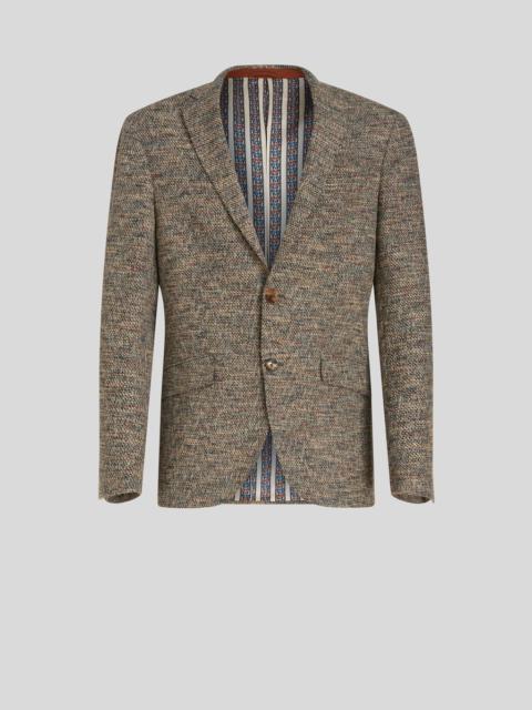 COTTON AND VIRGIN WOOL JACKET