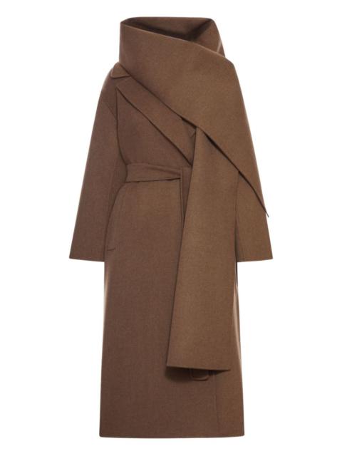 'S Max Mara wrap-collar belted coat