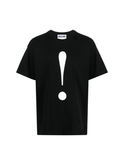 round-neck cotton T-shirt