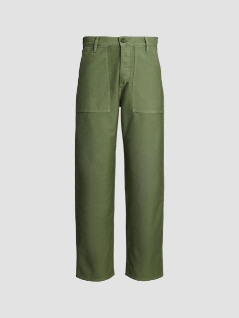 Polo Ralph Lauren Women's The Ricky Cotton Sateen Straight-Leg Pants - Olive