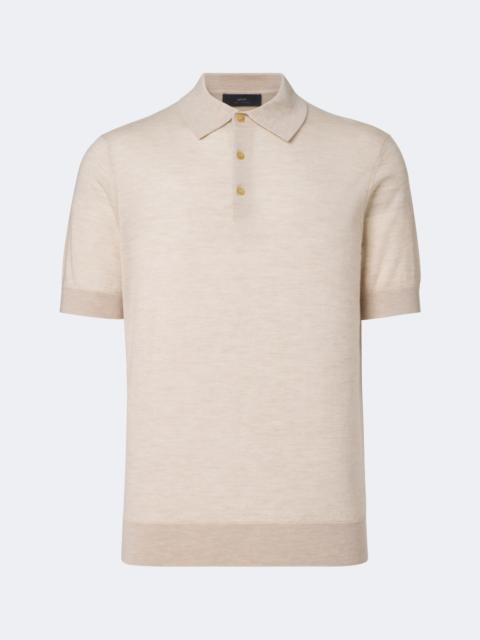 arch4 Mr Ascot cashmere polo shirt