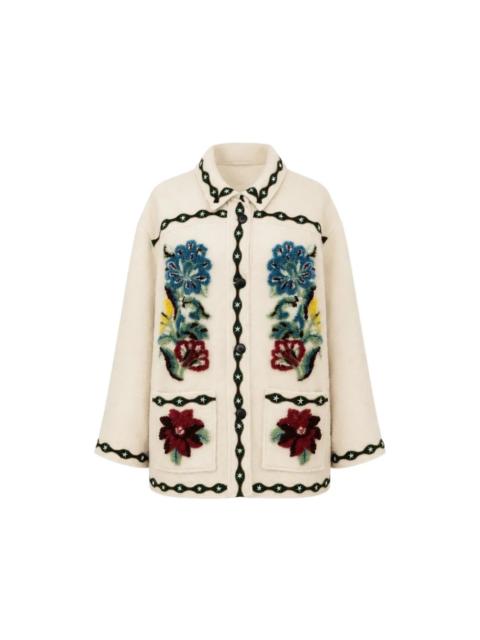 FARM RIO LUNA BOHO CROP COAT