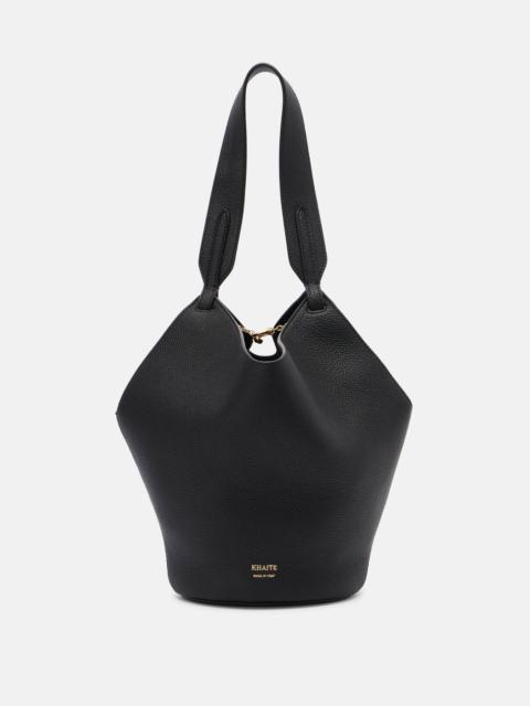 KHAITE Lotus Mini leather tote bag