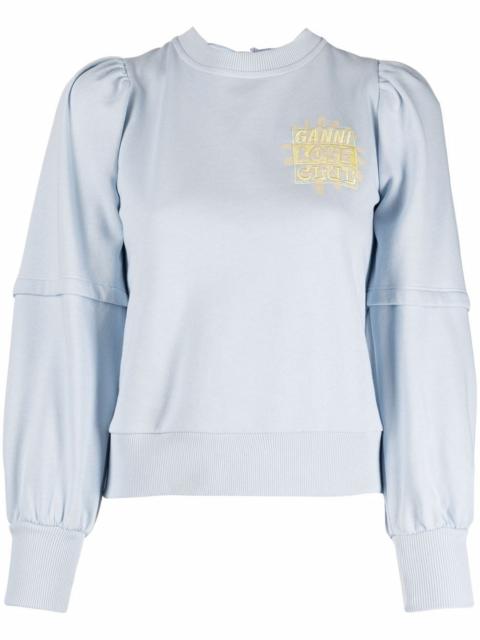 GANNI Isoli open-back jumper