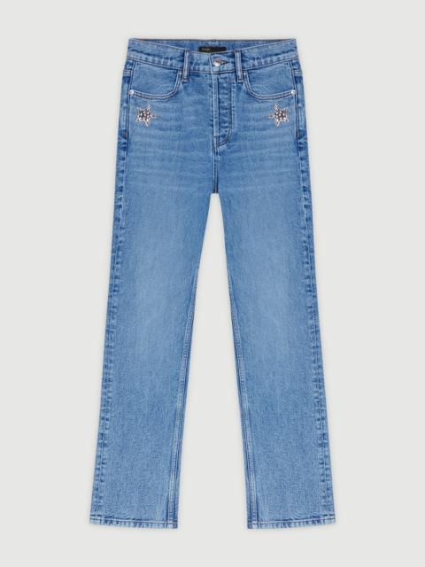 maje Straight-leg jeans