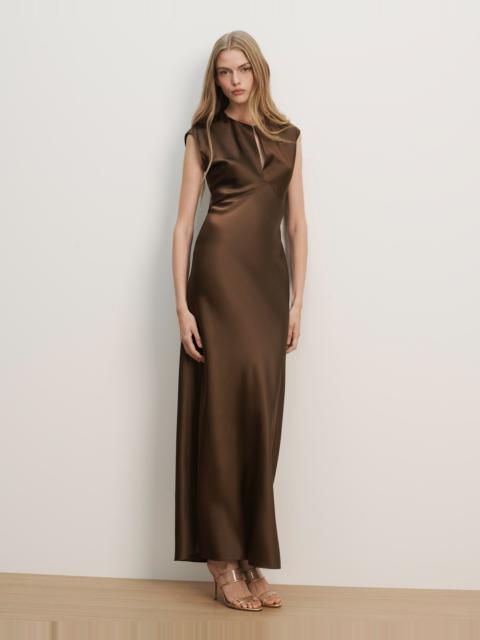 VERONICA BEARD NELZY SILK MAXI DRESS