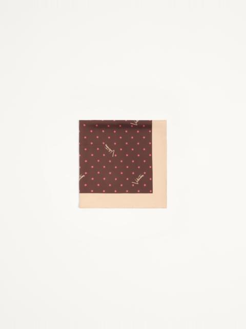 Valentino STELLINE E FIRMA STARRY SILK SCARF
