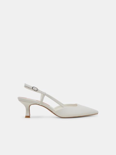 dolce vita ODELA HEELS WHITE LEATHER