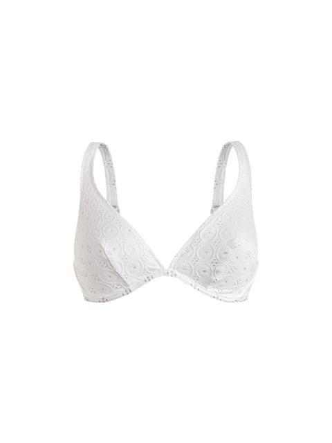 Vilebrequin Women Underwire Bikini Top Broderie Anglaise