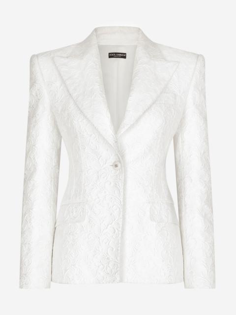 Dolce & Gabbana Brocade Turlington blazer
