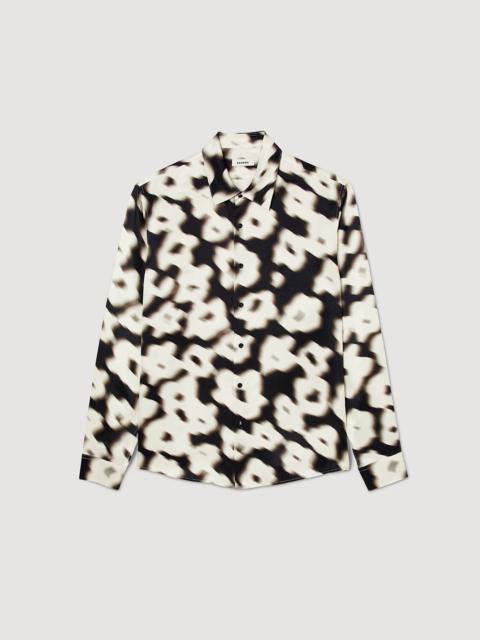 Sandro FLORAL PRINT SHIRT