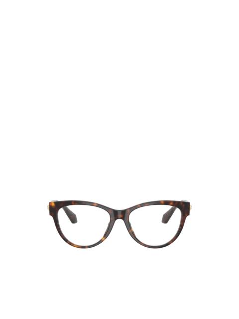 VERSACE Medusa-detail cat-eye glasses