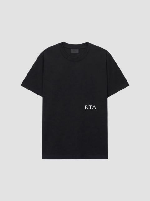 RTA Men's Curva Ultra Liam Cotton T-Shirt - Black Mafia Hand