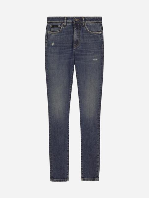 Skinny cotton denim Audrey jeans